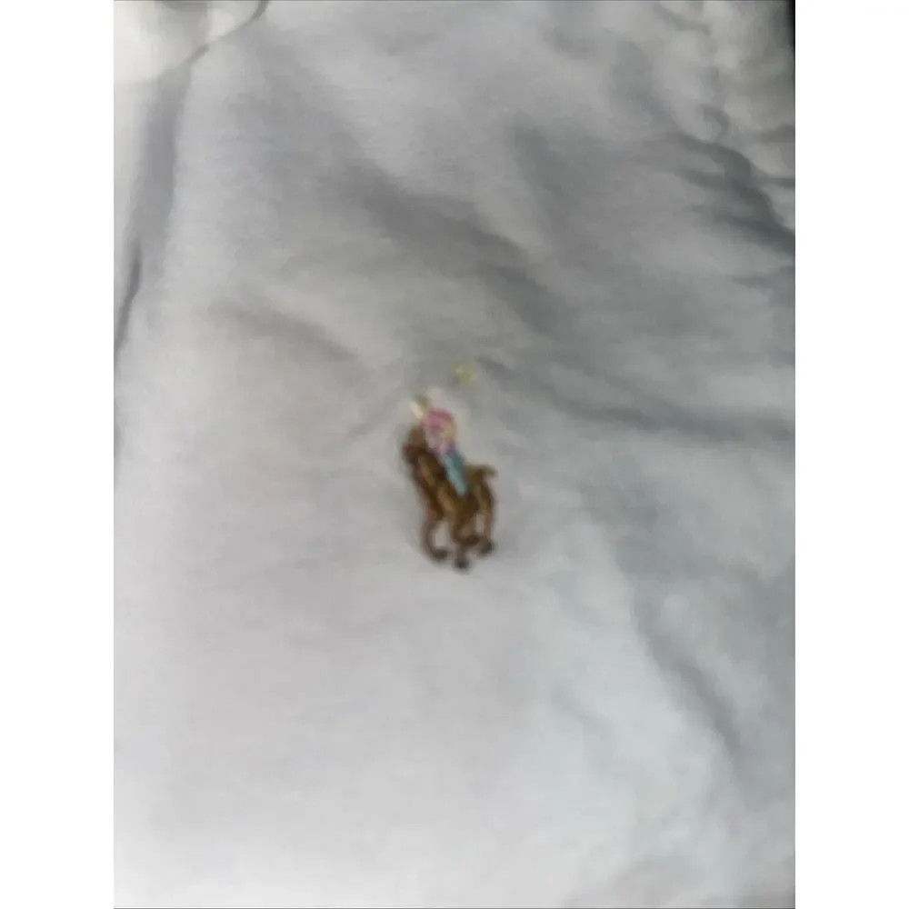 Ralph Lauren White Smocked Tank Shirt Dress 100% Cotton Sz 12M Sleeveless